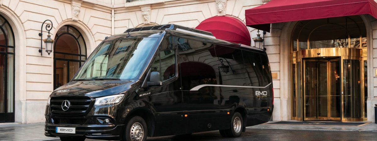 alquiler autocar minibus con chófer Madrid